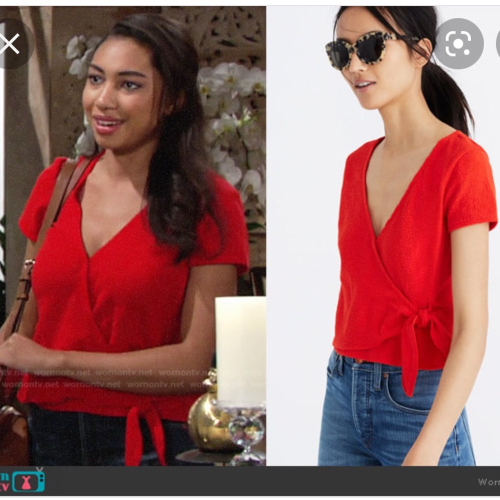 Summer Madewell Wrap Shirt